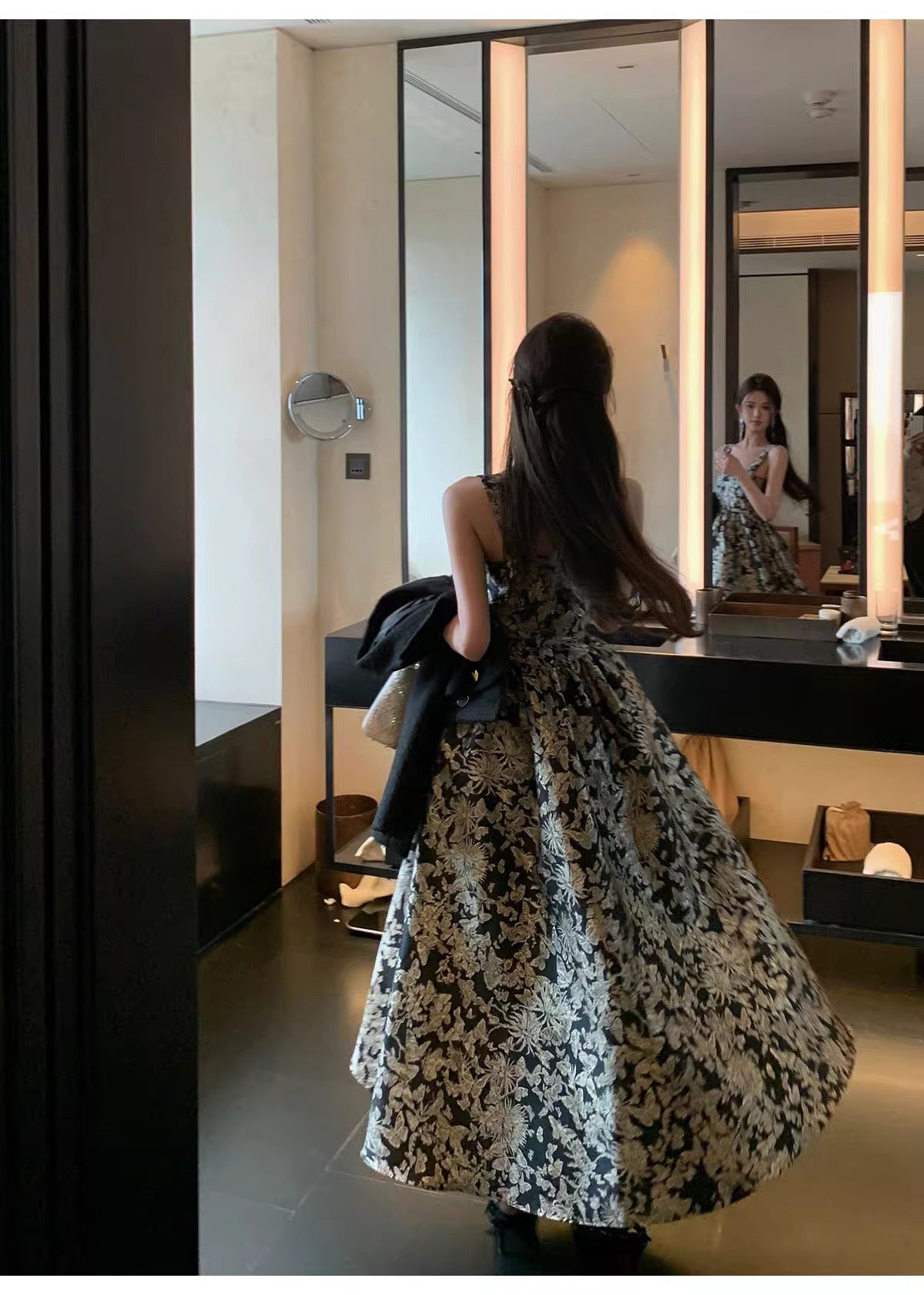キャミソールワンピース ドレス パーティー 演奏会 結婚式