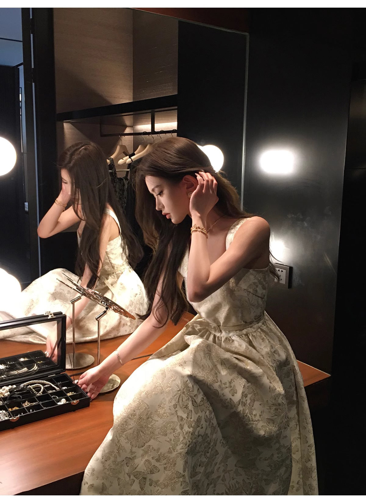 キャミソールワンピース ドレス パーティー 演奏会 結婚式