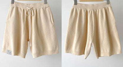 Vライン ロゴ フレンチスリーブ ハーフパンツ セットアップ